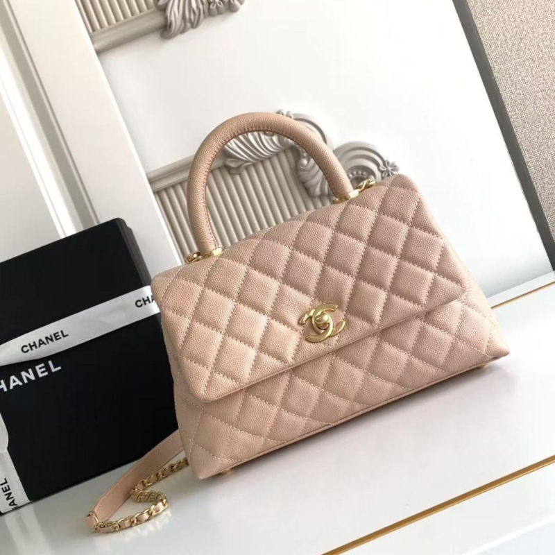 Ch**el top handle bags